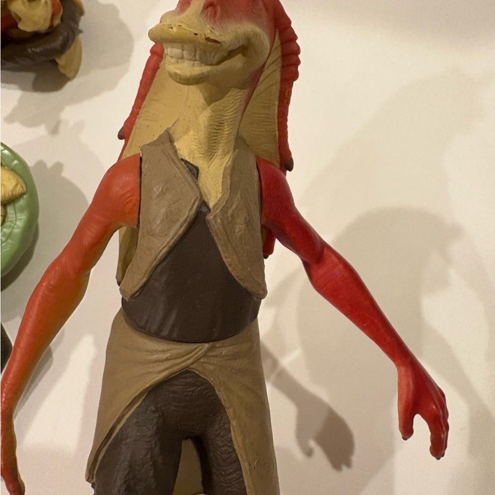 Jar Jar Binks Star Wars Toy lot of 4 - Picture 6 of 16